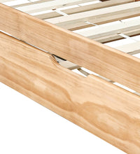 Ausziehsofa Bettgestell Kiefernholz 90×200 cm