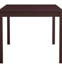 Esstisch Dunkelbraun 180 x 90 x 73 cm Kiefernholz