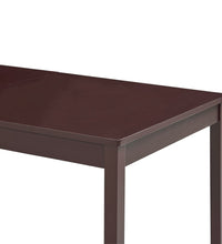 Esstisch Dunkelbraun 180 x 90 x 73 cm Kiefernholz