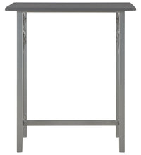 3-tlg. Bar-Set Holz und Stahl Anthrazit