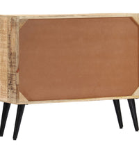 Sideboard 88×30×73 cm Mango-Massivholz