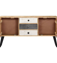 Sideboard 118x30x62 cm Massivholz Mango