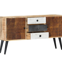 Sideboard 118x30x62 cm Massivholz Mango