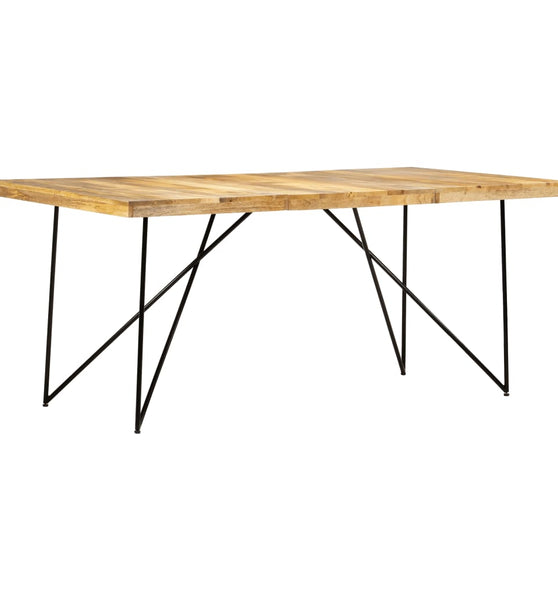 Esstisch 180×90×76 cm Mango Massivholz