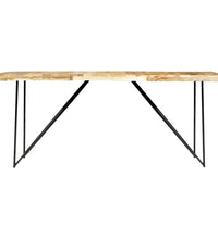 Esstisch 180×90×76 cm Mango Massivholz