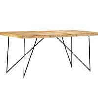 Esstisch 180×90×76 cm Mango Massivholz