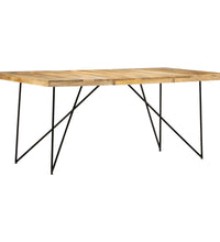 Esstisch 180×90×76 cm Mango Massivholz