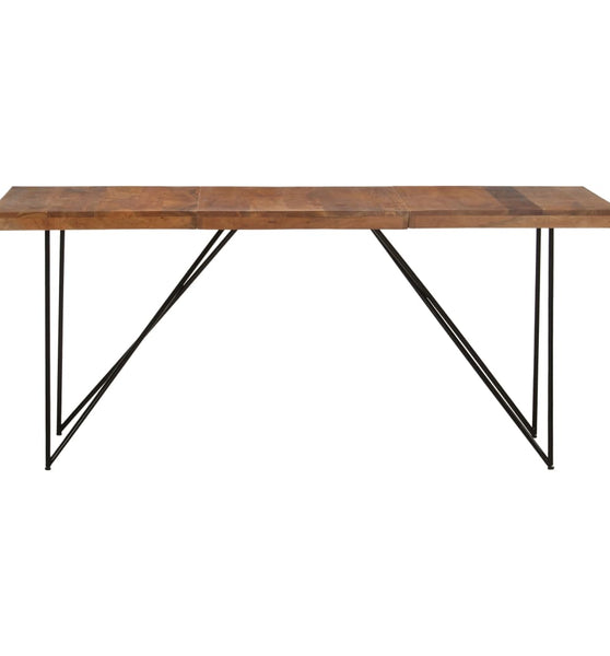 Esstisch 180 x 90 x 76 cm Massivholz Akazie