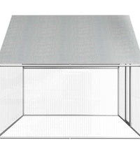 Outdoor-Hühnerkäfig 2,75x2x1,92 m Verzinkter Stahl