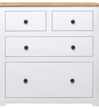 Sideboard Weiß 80x40x83 cm Kiefernholz Panama