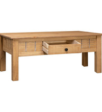 Couchtisch 100x60x45 cm Massivholz Panama-Kiefer