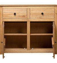 Sideboard 93x40x80 cm Kiefernholz Panama