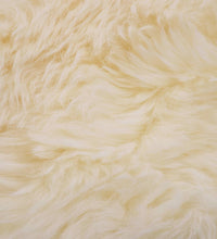 Teppich Schafspelz 60x90 cm Weiß
