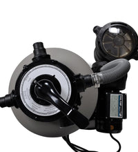 Sandfilterpumpen 2 Stk. 600 W 17.000 L/h