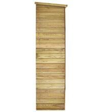 Garten-Geräteschuppen 123x50x171 cm Kiefernholz Imprägniert