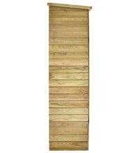 Garten-Geräteschuppen 163x50x171 cm Kiefernholz Imprägniert