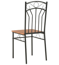 Esszimmerstühle 6 Stk. Braun MDF