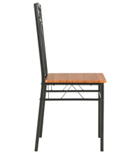 Esszimmerstühle 6 Stk. Braun MDF