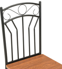 Esszimmerstühle 6 Stk. Braun MDF