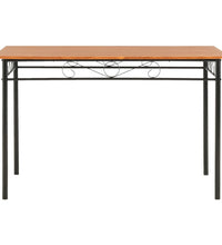 Esstisch Braun 120×70×75 cm MDF