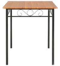 Esstisch Braun 120×70×75 cm MDF