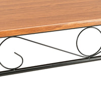 Esstisch Braun 120×70×75 cm MDF