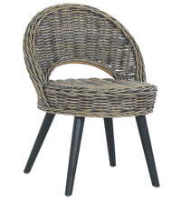 Sessel Kubu-Rattan Schwarz