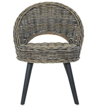 Sessel Kubu-Rattan Schwarz