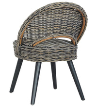 Sessel Kubu-Rattan Schwarz