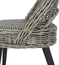 Sessel Kubu-Rattan Schwarz