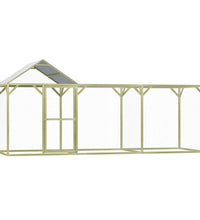 Hühnerkäfig 4,5x1,5x2 m Imprägniertes Kiefernholz