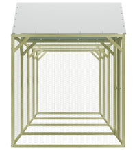 Hühnerkäfig 6x1,5x2 m Imprägniertes Kiefernholz