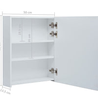 LED-Spiegelschrank 50x13,5x60 cm