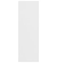 Schuhregal Weiß 54x34x100,5 cm Holzwerkstoff