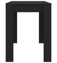 Esstisch Schwarz 120x60x76 cm Holzwerkstoff