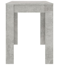 Esstisch Betongrau 120x60x76 cm Holzwerkstoff
