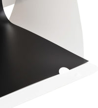 LED-Lichtbox für Fotostudio Klappbar 40×34×37 cm Plastik Weiß