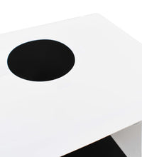 LED-Lichtbox für Fotostudio Klappbar 40×34×37 cm Plastik Weiß