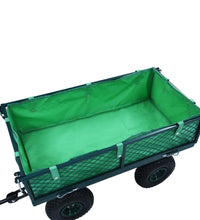 Gartenwagen-Einlage Grün Stoff