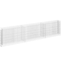 Gabionen-Hochbeet Verzinkter Stahl 270×30×60 cm