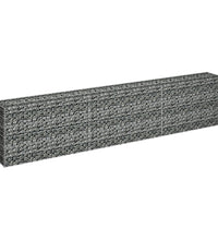 Gabionen-Hochbeet Verzinkter Stahl 270×30×60 cm
