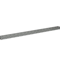 Gabionen-Hochbeet Verzinkter Stahl 360x30x10 cm