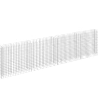 Gabionen-Hochbeet Verzinkter Stahl 360×30×90 cm