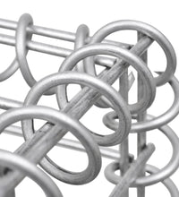 Gabionen-Hochbeet Verzinkter Stahl 360×30×90 cm