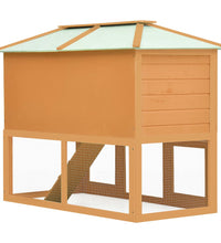 Kleintier-/Kaninchenstall 2 Etagen Holz