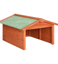 Roboter-Rasenmäher Garage 72x87x50 cm Massivholz Tanne