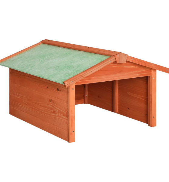 Roboter-Rasenmäher Garage 72x87x50 cm Massivholz Tanne