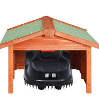 Roboter-Rasenmäher Garage 72x87x50 cm Massivholz Tanne
