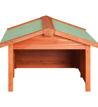Roboter-Rasenmäher Garage 72x87x50 cm Massivholz Tanne