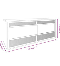 Terrarium Holzwerkstoff 120x50x50 cm